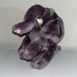 Vintage Circus Circus Elephant Plush Las Vegas Stuffed Animal~Korea
